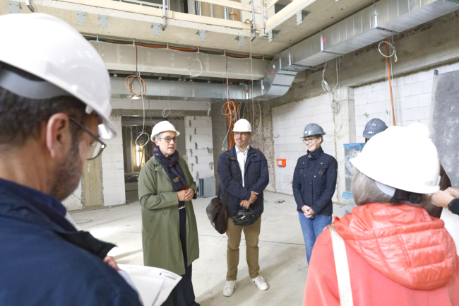Neues Kurhaus - Presserundgang